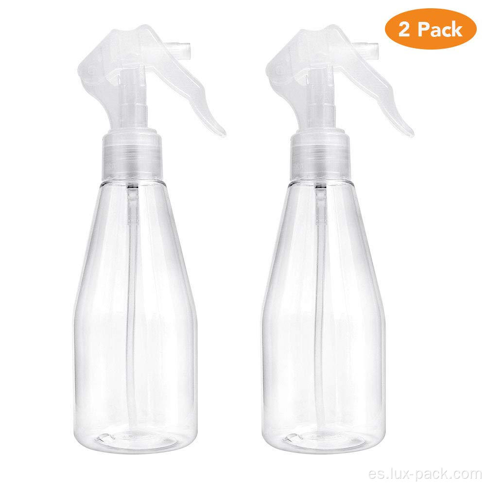 500 ml de botella de spray de plástico transparente gatillo de gatillo