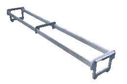3D printing high temperature ceramics Crystal Boat Brackets