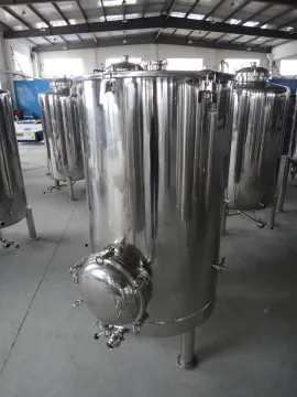 120 Gallon Mash Tun with Recirculation Fitting and Manway