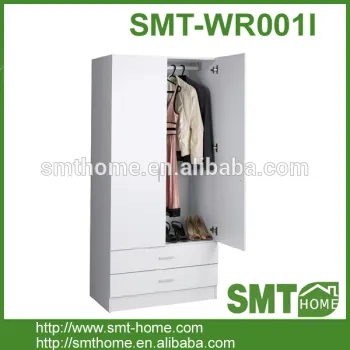 2016 new simple design melamine bedroom armoire