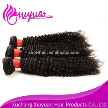 Jerry curl raw unprocessed wholesale virgin brazilian hair