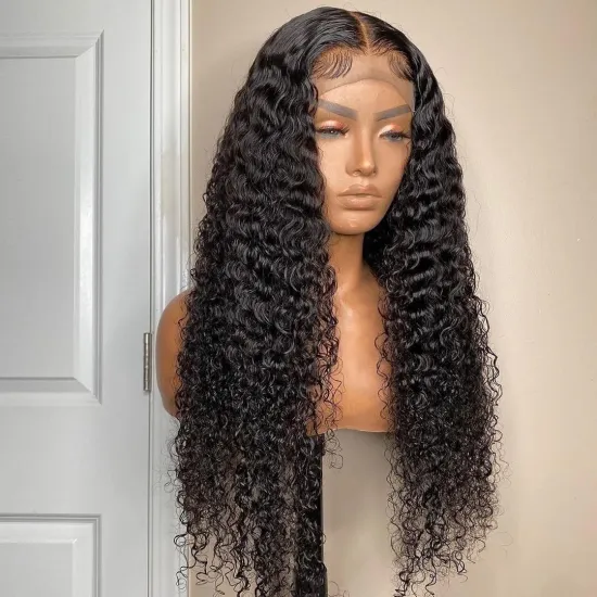 Factory Price Swiss 13X6 Hd Lace Frontal Wig Pre Plucked Brazilian Hair Wig With Black Women 100% Human Hair Wig Lace Front