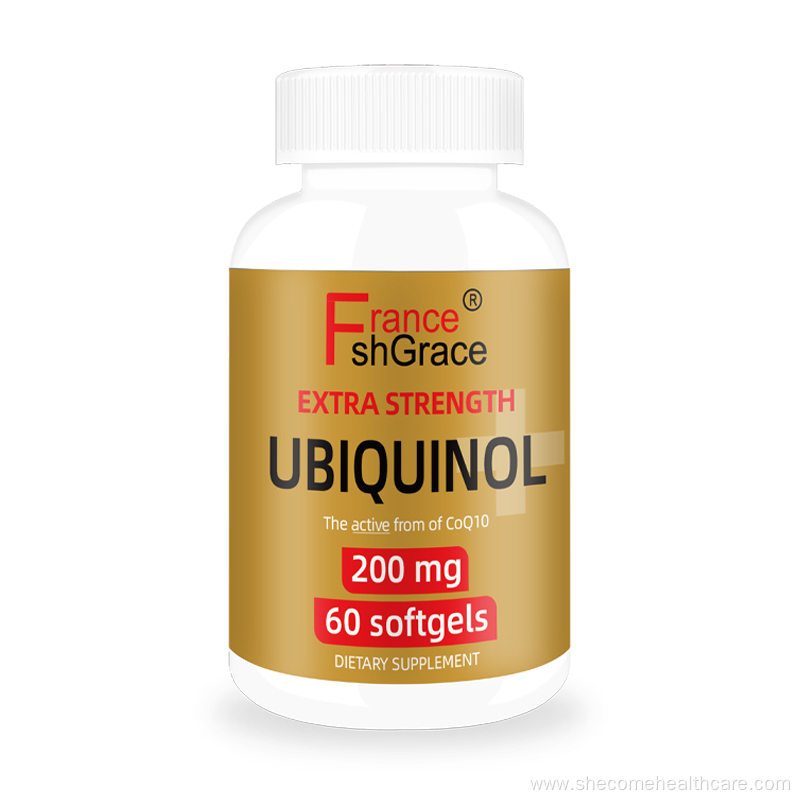 Coq10 supplement Active Form of Coenzyme Q10 softgels