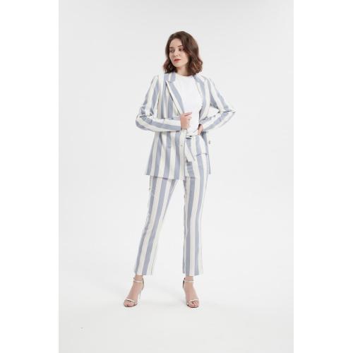 Plaid Blazer Womens women stripe blazer,slim fit women suit blazer Factory