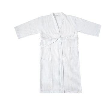 Waffle Cotton Robe for Hotel & Resort