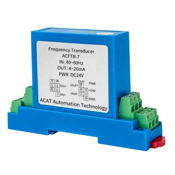 Tín hiệu tần số xung đến mô -đun máy phát điện áp/dòng điện - 4-20mA/10V