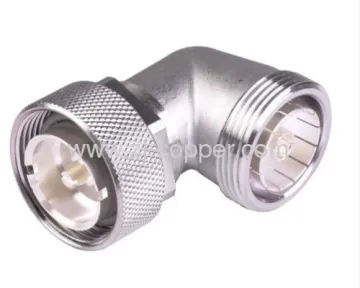 7/16 Din Male To 7/16 Din Female Right Angle Adapter Connector 