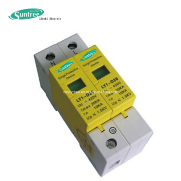 Surge Arrester 2p, Imax=20ka, Uc=275VAC, Single Phase, AC Power Surge Protection Device, SPD