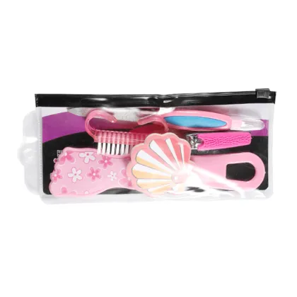 Custom Beauty Care Tools 5pcs Manicure Set for Men - Clipper Kit for Manicure & Pedicure