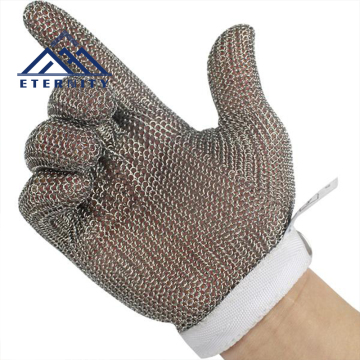 Factory Direct Safety Proof Steel Cut Resistant Metal Mesh Steel Glove for Butcher