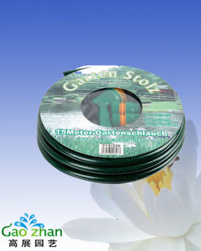 15m PVC hose with 4-way nozzle