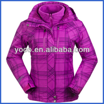 2014 plus size active women skiing jackets