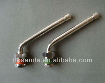 TR556D nickel plated angle O-Ring tire valve