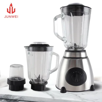 Stainless Steel 4-in-1 Kitchen Appliances: Vitamix Juicer, Blender, NutriBullet, and Electric Blender for Smoothies and Liquid Foods