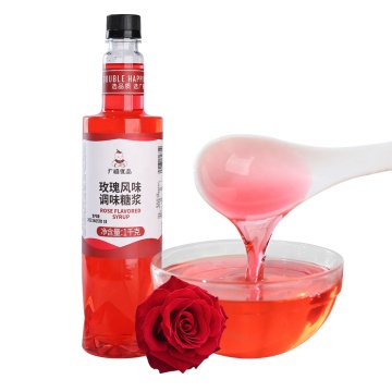 2023 Collection: 1kg Red Rose Flavored Syrup for Bubble Tea - Latest Arrival