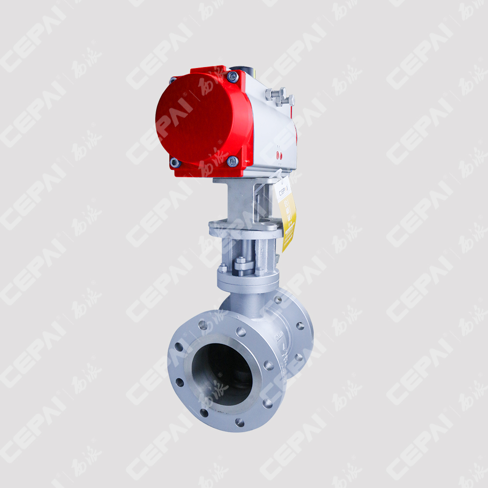 Pneumatic V-type Ball Valve