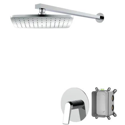 Bathroom Rain Shower Head Set