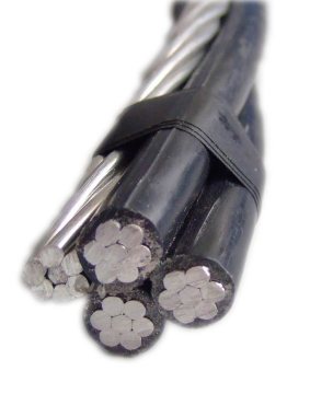 Al Conductor Twisted PVC/XLPE/PE Material ABC Cable on Sale