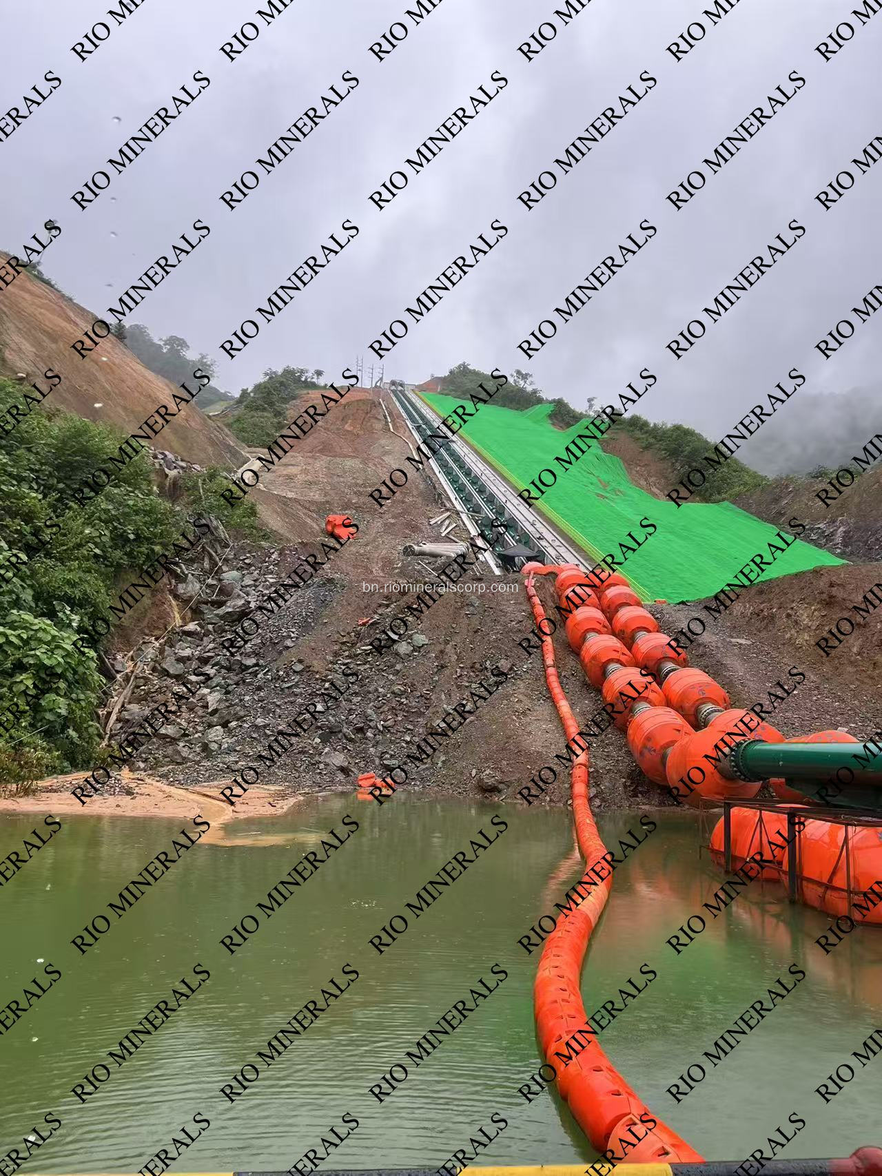 শিল্প ব্যবহারের জন্য ভাসমান পায়ের পাতার মোজাবিশেষ পাইপলাইন