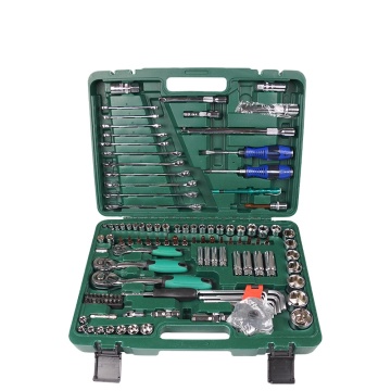 Hot Sale 121-Piece Auto Repair Tool Kit with Ratchet Wrench and Extension