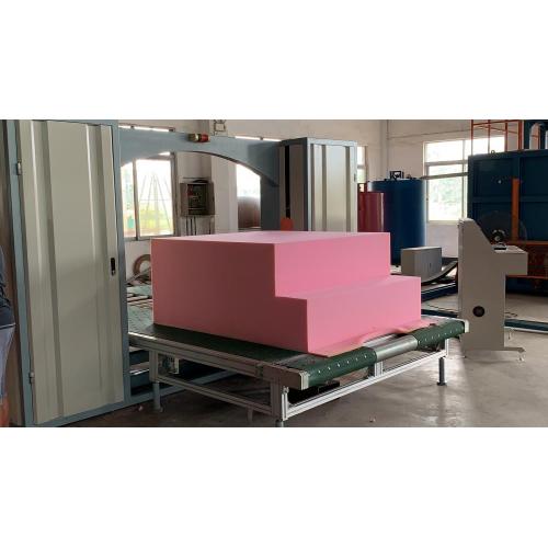CNC High speed industrial foam cutter machine With 360 degree rotary lifting platform