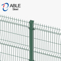 Clôture en mailles métalliques soudées / clôture 3D revêtu de PVC
