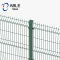 PVC coated wire mesh 3D fence/curved fence