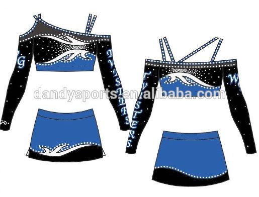 glitter cheerleading uniform