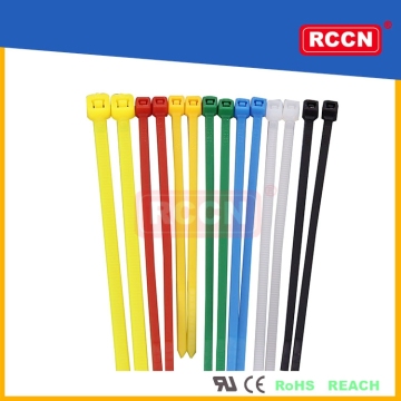 Widely Used Various Colors Double Locking Nylon nylon cable tie