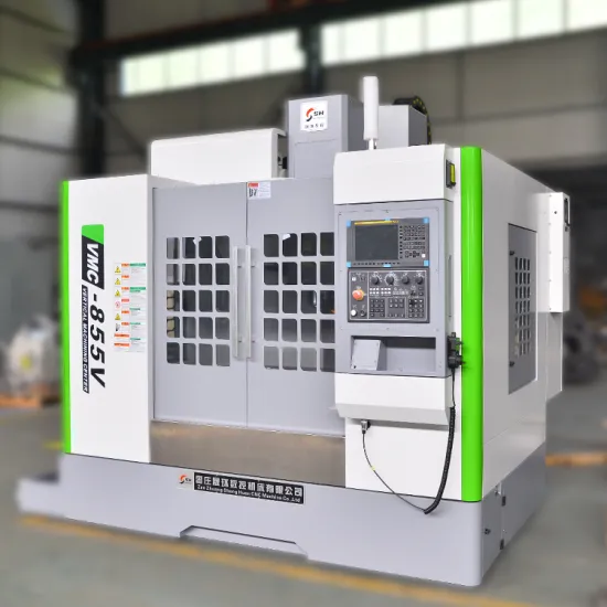 Low Cost VMC 850: Siemens Fanuc System Vertical CNC Milling Machine from China