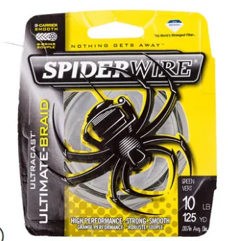 SpiderWire Braided Fishing Line - High Strength 114m