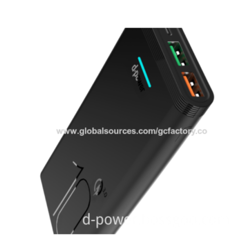 10000mAh Professional USB 5V Mobile Power Bank Built-in