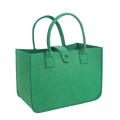 Bolsa de armazenamento de feltro colorido feminino