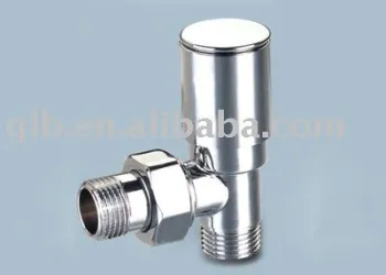 Brass radiator valve for water
