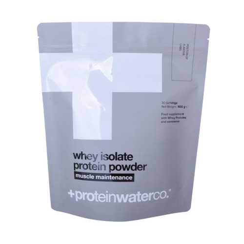 Biodegradable Compostable Pla Whey Protein Powder Pouch
