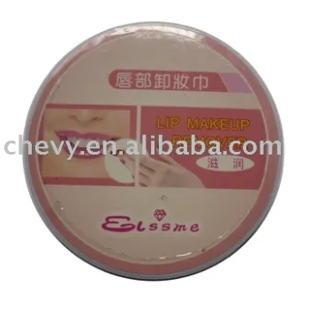 lip make up remover pads