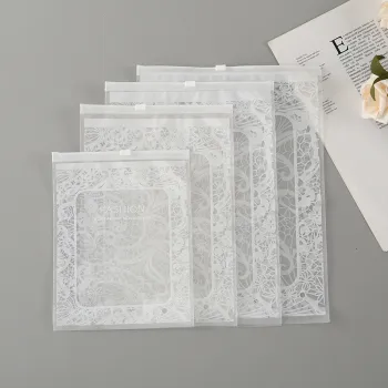 Custom Biodegradable Zipper Clothing Bags with Logo: Recyclable Swimwear & T-Shirt Packaging Solutions