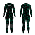 Seaskin 4/3mm back zip camo custom spearfishing supl