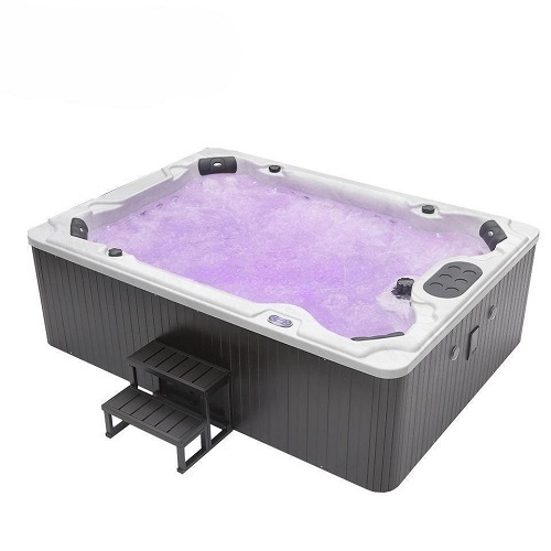 Backyard Hot Tub Oasis Large Freestanding Acylic Massage Outdoor hot tubs