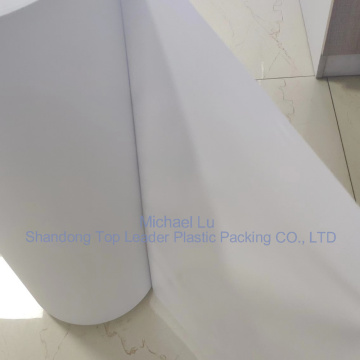 Folha branca de PVC flexível para bolsa de urina