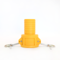 Nylon IBC Camlock Adaptador de acoplamiento Tipo C