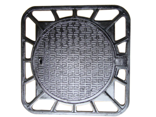 Ductile iron manhole cover