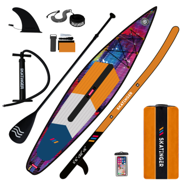 Outdoor Colorful Racing: Skating, Surfing & Underwater Scooter Equipment" 

However, considering all elements mentioned including "inflatable table," it might be challenging to incorporate every keyword smoothly. A more focused and searchable title could 