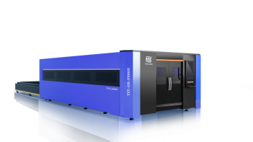 Fiber Laser Cutting Machine With Fully Enclosed Cover And Exchange Table