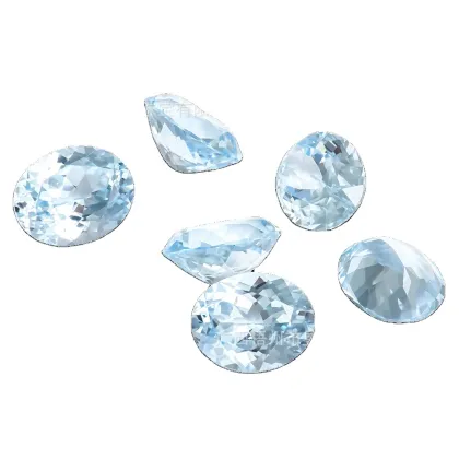 Hd Quality Egg Shaped Aquamarine Treasure
