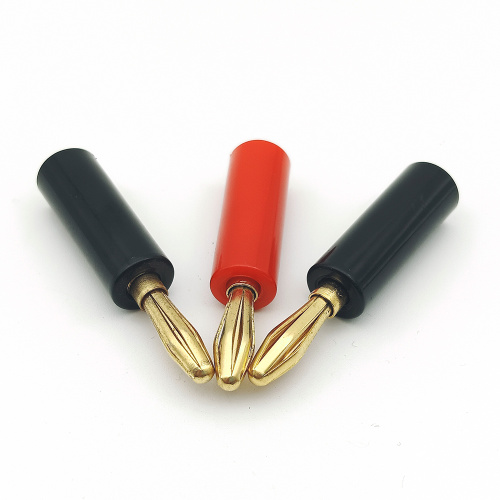 4mm Screw Type Speaker Wire Banana Plug Connectors