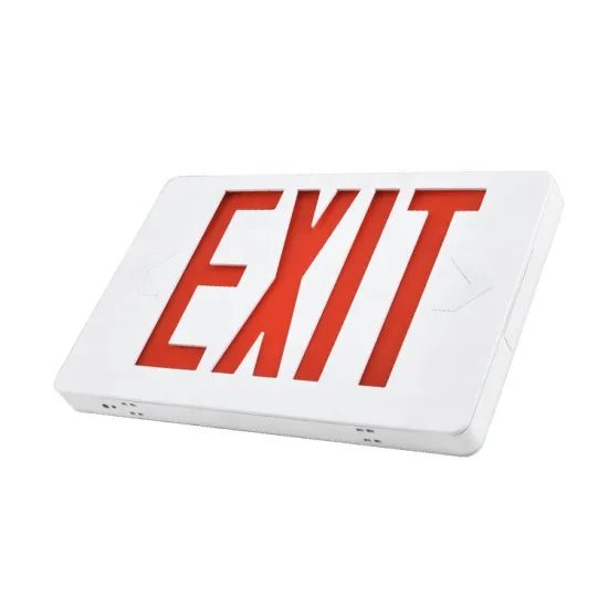 UL Approved Slim 6 Inch RED EXIT SIGN Supplier since 1967: JLEED2RWEM