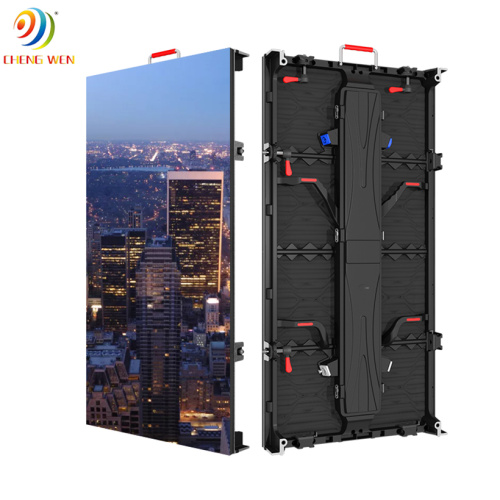 Outdoor Led Display Panel P3.91 500×1000mm Video Stage