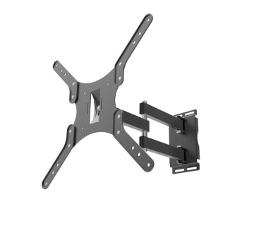 VESA 400X400 Single Arm Swivel TV Support Wall Bracket For Flat Panel