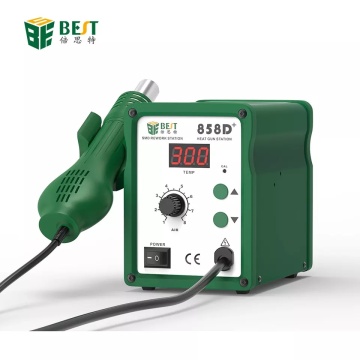 Best-858D+ Hot Air Quick Rework Station with Heat Gun Soldering Gun